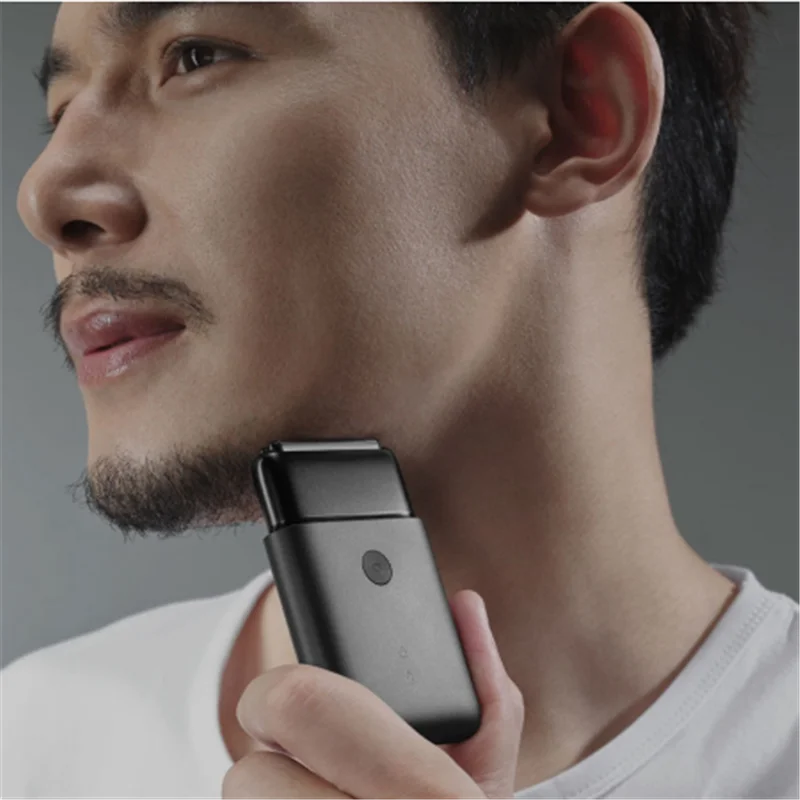 Новейший Xiaomi Mijia водонепроницаемый портативный мини электробритва с возвратно-поступательным двойным лезвием USB Перезаряжаемый