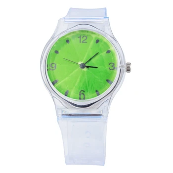 

2019 Transparent Silicone Watch Women Sport Casual Quartz watch Novelty Crystal Ladies Watch Cartoon Reloj Mujermontre homme