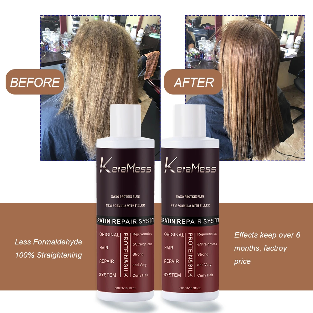 KeraMess Professional Brazilian Keratin Salon Smoothing Treatment