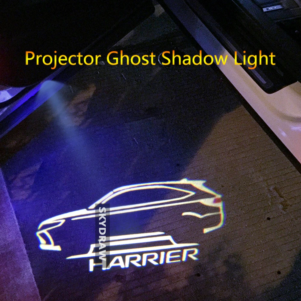 1 ペアトヨタハリアー 13 車のledドアライトプロジェクターゴーストシャドウライト警告灯 信号ランプ Aliexpress