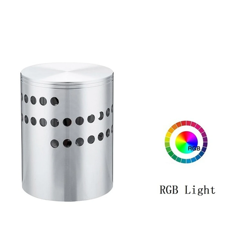 LED Wall Light RGB Spiral Hole Effect Wall Lamp With Remote Controller Colorful Wall light For Bar Lobby KTV Home Decoration Lamp 13