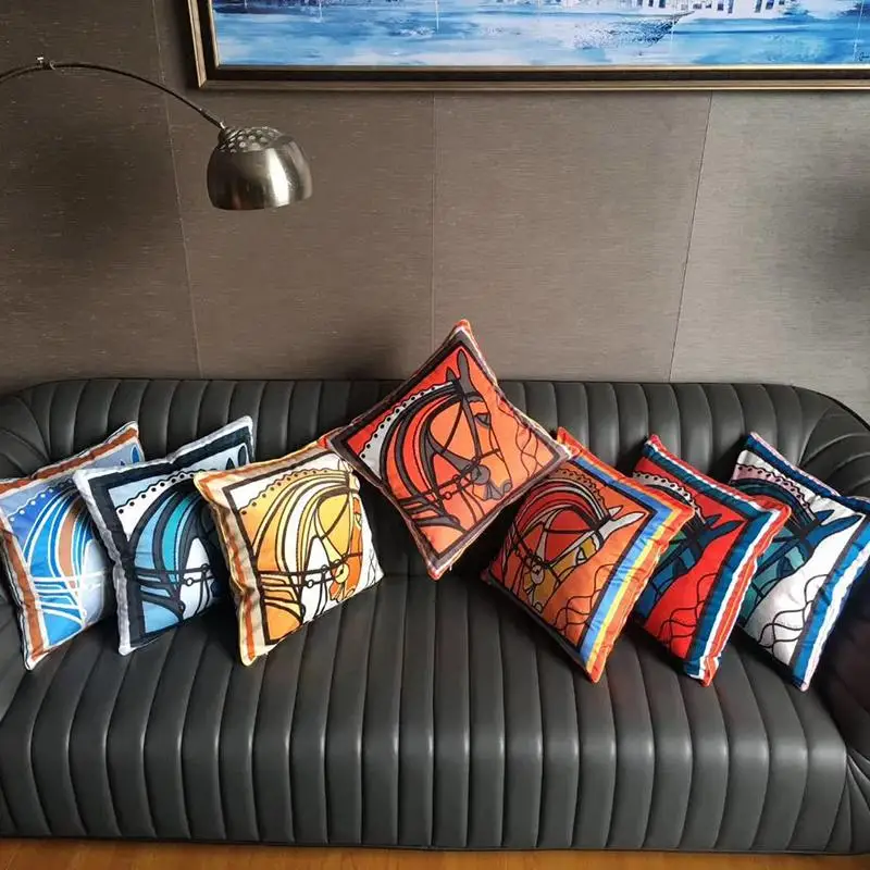 

Бархатная ткань, французская Роскошная серия «лошадиная голова», мягкий чехол для дивана, наволочка без сердечника, подушка для гостиной и спальни