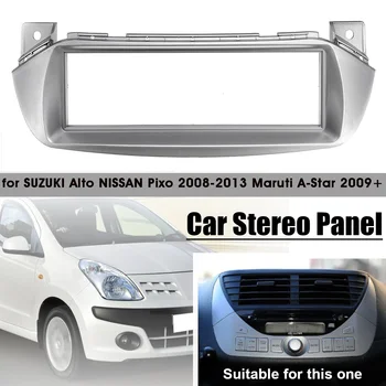 

1 Din Car Radio Fascia Fascias Panel Frame CD DVD Dash Audio Cover Audio Trim for SUZUKI Alto for NISSAN Pixo for Marati A-Star