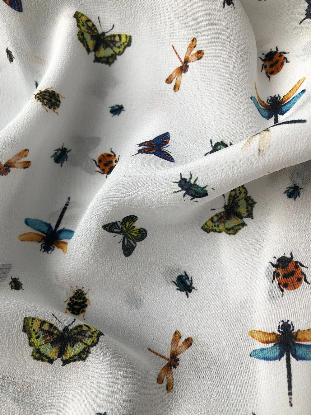 Шелк кружева лоскутное пирсинг для пупка насекомое печати Camisole топ с регулируемым плечевым ремнем