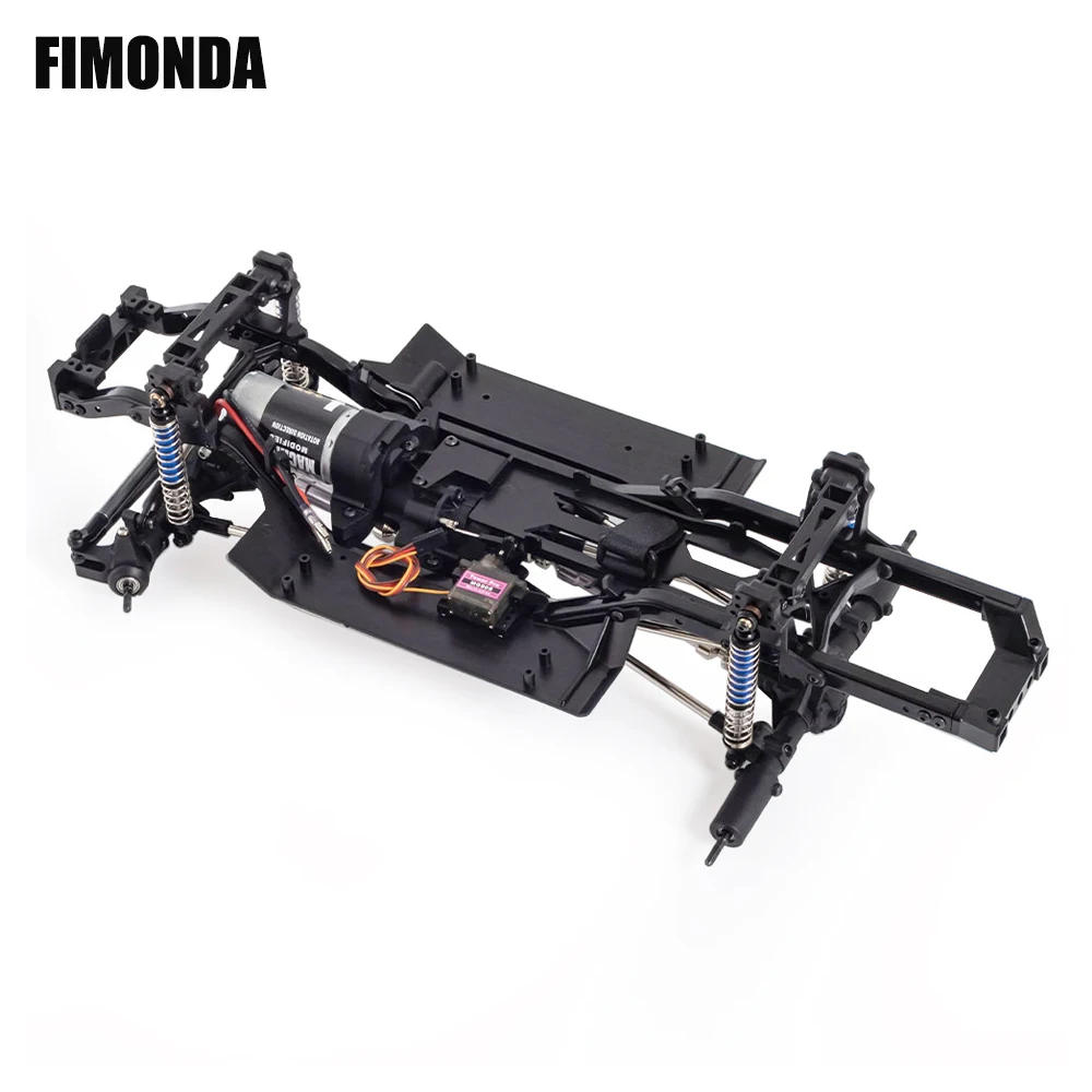 313mm Wheelbase RC Crawler Chassis Frame Builders Kit with 2Speed