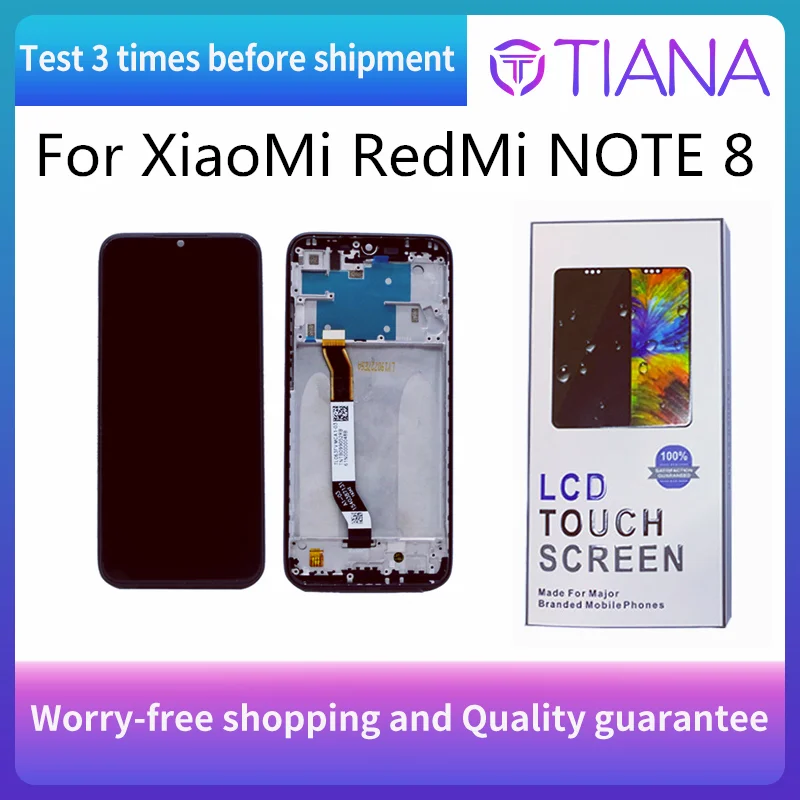 6 3 &quotAAA/Оригинал для Xiaomi Redmi Примечание 8 ЖК-дисплей с цифровым преобразователем