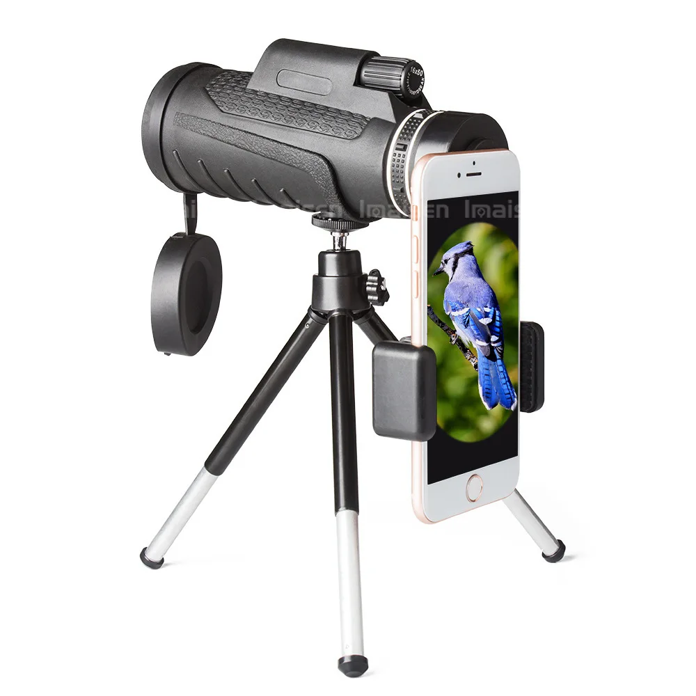 

Cross Border for 40X60/12X50/16X50 Monocular Binoculars Mobile Phone Photo Shoot Clip Tripod a Generation of Fat