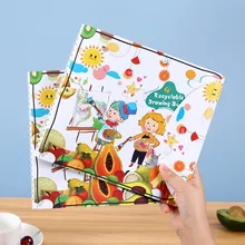 

12 Pages Waterproof Drawing Board Kids Education Toys 1 Set Portable Cartoon Painting Coloring Book with Magic Pens Drawing Toys