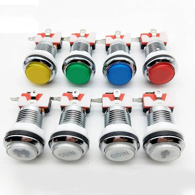 Аркадный набор сделай сам USB кодировщик микросхема джойстика светодиодный