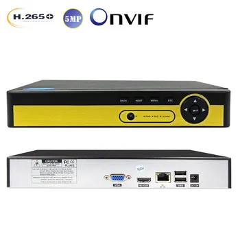 

wthung H.265 Video Surveillance NVR Recorder 16CH 5MP 4MP 2MP xmeye Output Motion Detect ONVIF Recorder for CCTV IP Camera