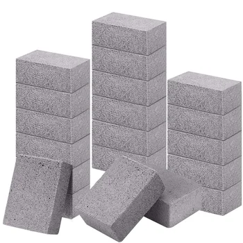 

TOP!-20 Pack Grill Stone Cleaning Block Ecological Pumice Stones Odorless Grilling Cleaning Brick De-Scaling BBQ Block for Remov