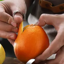 EIMAI Многофункциональный 304 из нержавеющей стали апельсиновый цитрусовый нож для пилинга для удаления ломтерезки резак быстро зачистки кухонный инструмент