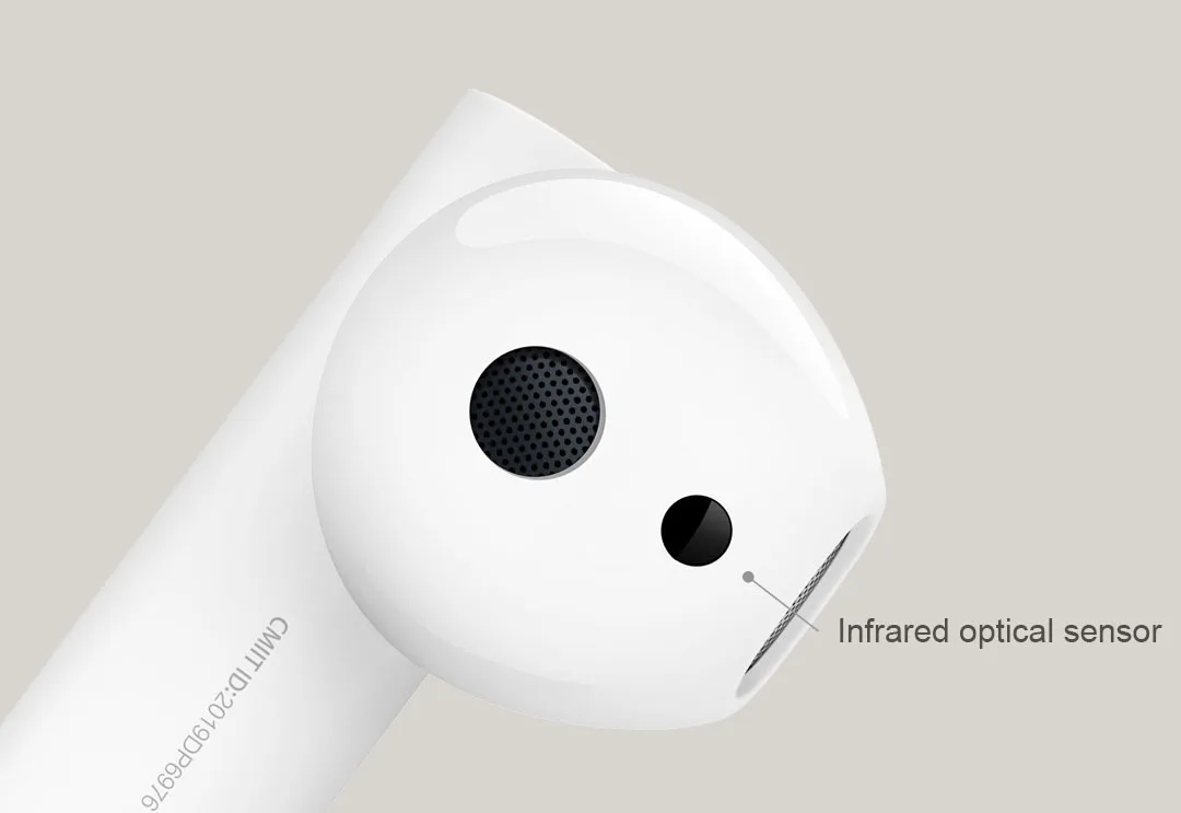 Оригинальная Беспроводная bluetooth-гарнитура Xiaomi Mijia, Air2, двойной микрофон, шумоподавление, полувкладыши, LHDC, HD качество звука