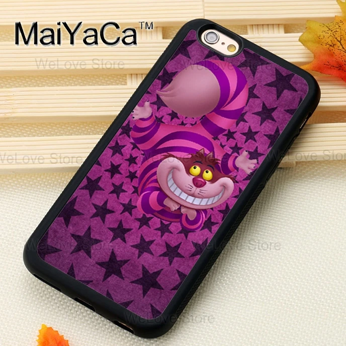 Чехол для телефона MaiYaCa Alice in Wonderland Cheshire Cats для iphone 11 Pro MAX X XR XS MAX 6 6S 7 8 Plus 5 5S TPU