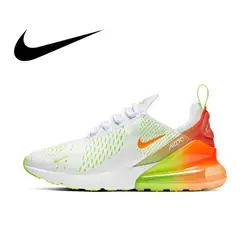 Оригинальный Nike Оригинальные кроссовки Air Max 270 Для мужчин, кроссовки для бега, дышащие, для активного отдыха и спорта модные кроссовки 2019