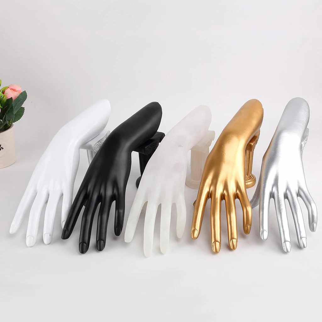 Mannequin Hand Jewelry Bracelet Bangle Ring Gloves Watch Display Stand Rack