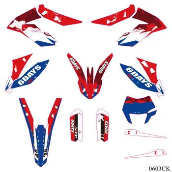 

New Full Graphics Decals Stickers Custom Number Name Glossy Bright Stickers Waterproof for KTM Freeride 250 350