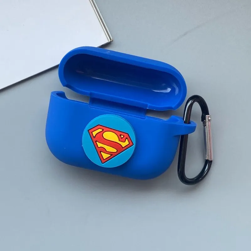 Мультяшный силиконовый чехол Marvel для Apple Airpods Pro, беспроводная bluetooth-гарнитура, противоударный чехол для Airpods 3 - Цвет: 18