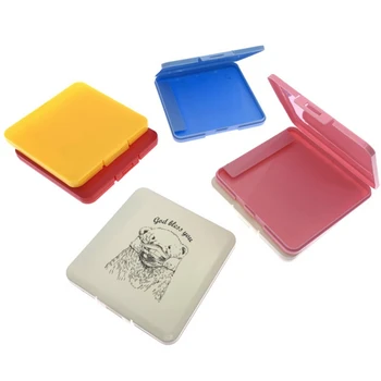 

Face Shield Storage Case Dust-Proof Moisture-Proof Rectangular Face Mask Box Portable with God Bless You Storage Boxes For Home