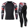 New Men's Thermal Underwear Sets Compression Sport Suit Sweat Quick Drying Thermo Underwear Men Clothing Long Johns Sets ► Photo 2/6
