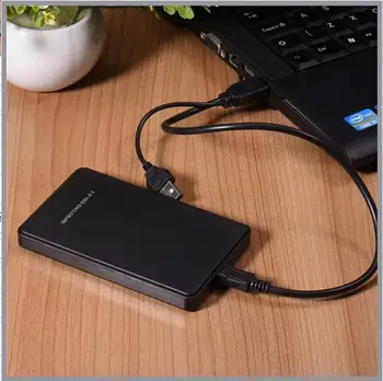 

50pcs USB 2.0 HDD Hard Drive 2.5 inch SATA box 2TB External Enclosure Mobile Disk Box for Cases laptop hard drivec Hard Disk