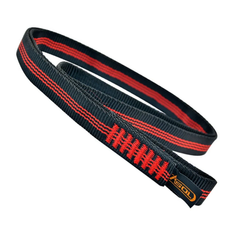 

B1Pc Professional Polyester Rock Climbing Hiking Sling Bearing Strap Reinforce Rope Mountaineering Belt Load-Bearing Bandlet
