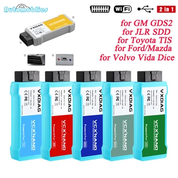 

VXDIAG VCX NANO OBD2 For GM GDS2 For Ford/Mazda IDS VCM2 obd2 WIFI Scanner For Toyota TIS Techstream for JLR SDD Diagnostic Tool