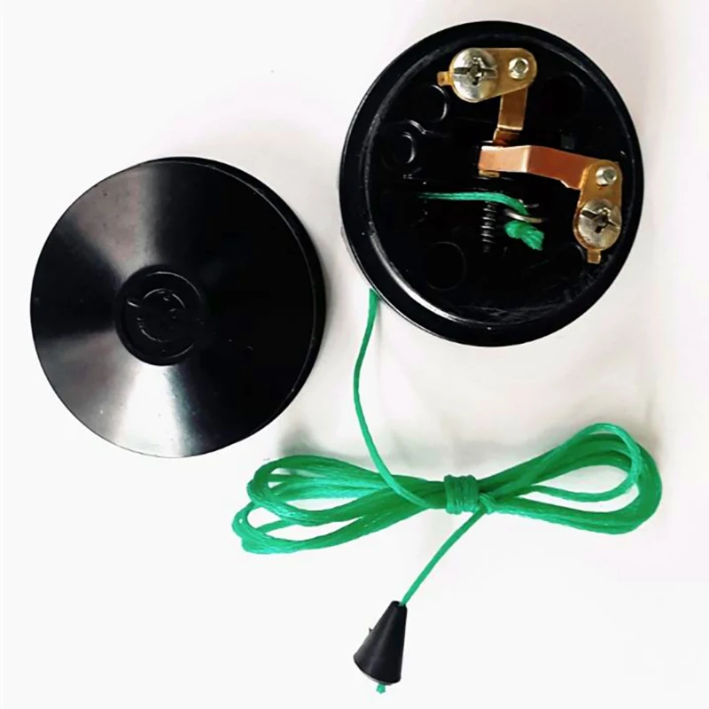 Веревочный переключатель для украшения дома накладной с одним звеном винтажный