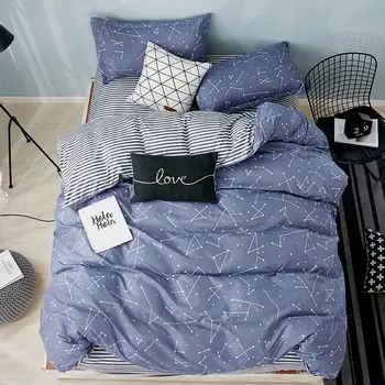 

Papa&Mima Soft Bedding Set Sheet Pillowcase Duvet Cover Bed Linens