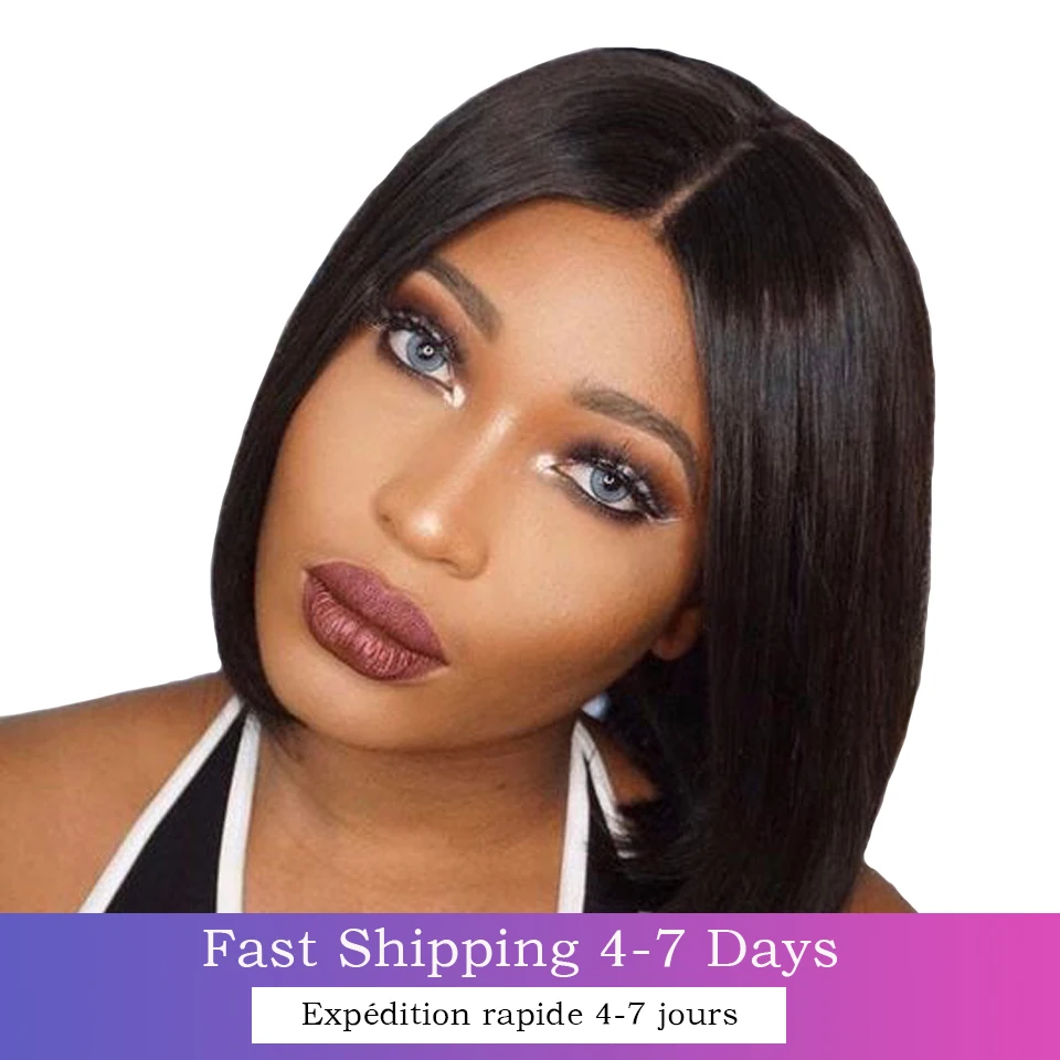 Straight Short Bob Lace Frontal Wig