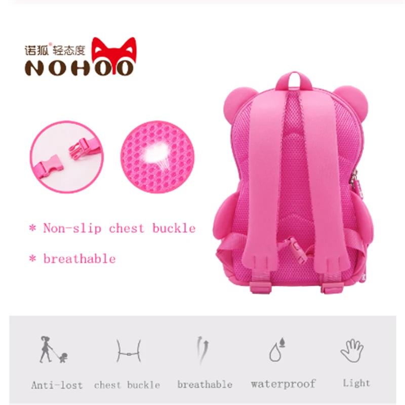 Детский рюкзак mochilas 3D с мультяшным рисунком водонепроницаемый детский для