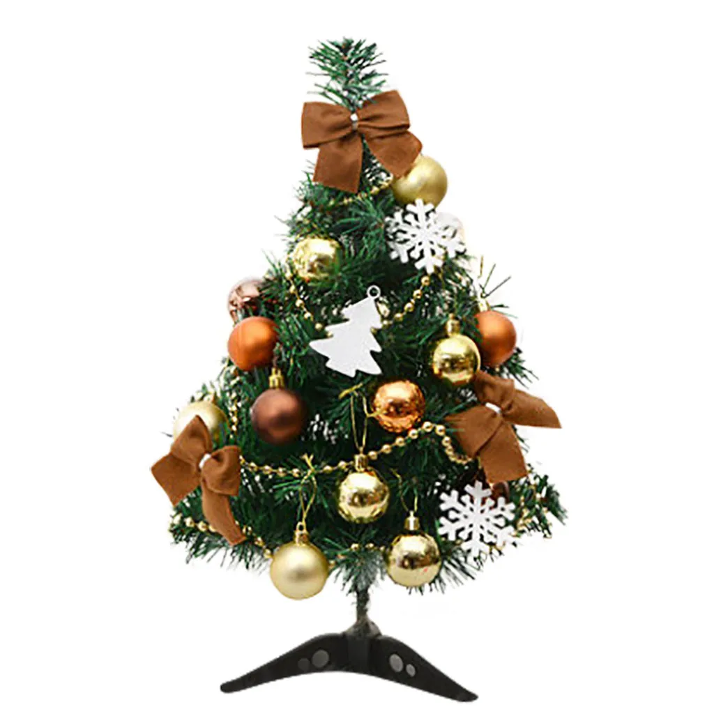 best selling products Artificial Tabletop Mini Christmas Tree Decorations Festival Miniature Tree support dropshipping