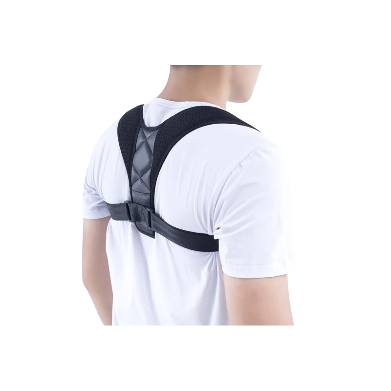 Корректор осанки для мужчин и женщин верхняя часть спины для поддержки ключицы, регулируемый выпрямитель спины и обеспечение боли Reli
