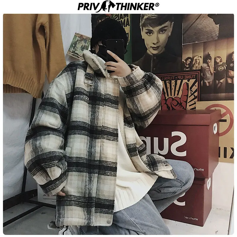Privathinker, ветровка, полосатые куртки для женщин, осень, женские корейские модные клетчатые куртки, верхняя одежда для девочек, плотные пальто