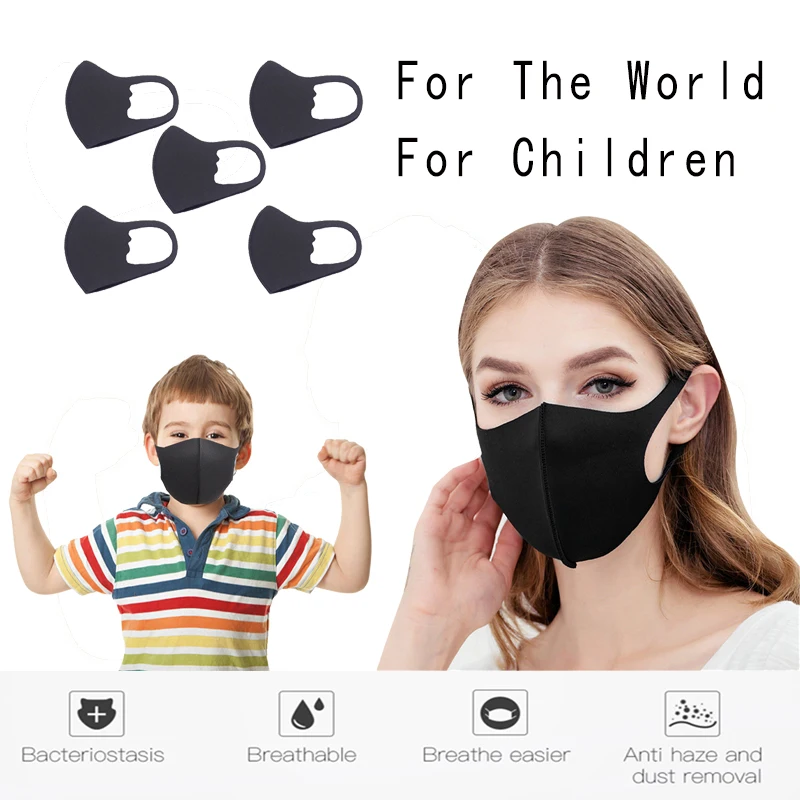 

5/10pcs Disposable Children's Mask n95 Mask ffp3 respirator Anti-pollution PM2.5 Washable cotton Masks mascherine ffp3 Unisex