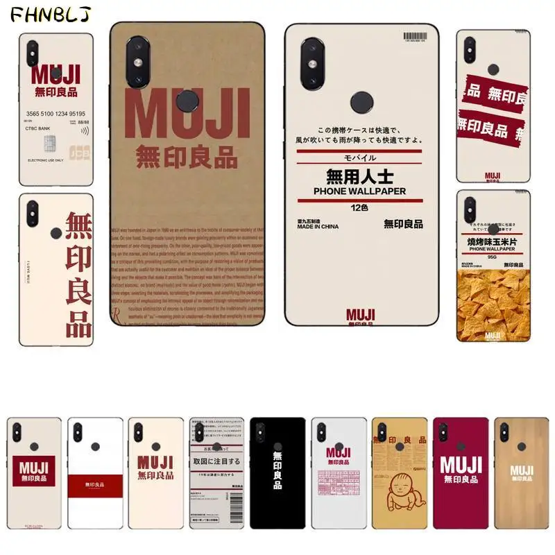 Мягкий резиновый Чехол FHNBLJ для телефона Xiaomi mi 5 6 plus 6x8 8se 8lite 9 9se 5x10 pro | Мобильные