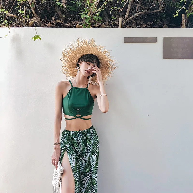 

New Installation to Connect Edge Three Circumstances han qun Women's Swimming for Case Sense Chest Sand Men Hai Quan-Swimming Te