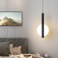 Подвесное освещение в скандинавском стиле для спальни, Современная Подвесная лампа для гостиной, домашний декор, осветительная арматура