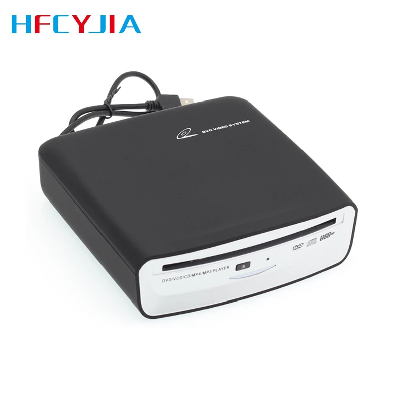 Hfcyjia Car Usb External Dvd Player Portable Cd Dvd Read Disc For