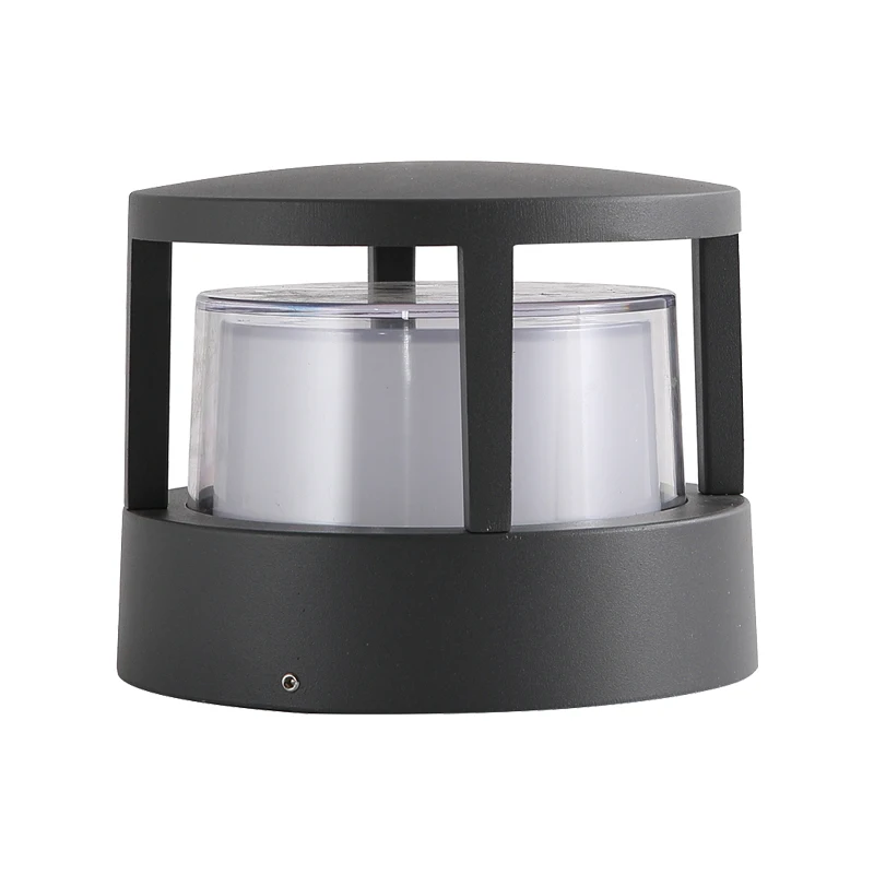 LED12W Outdoor Garden Column Light Waterproof Landscape Courtyard Deck Post Pillar Light Villa Pathway Fence Porch