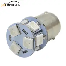 

1PCS 6-30V 1156 BA15S 1157 BAY15D BA15D 5050 9smd CAR Marine Brake LED Light Bulbs Turn Signal Tail Parking Stop Position Lamp
