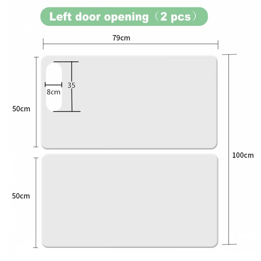 79x50cm Left Door