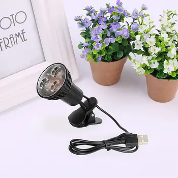 

USB 2.0 3LED 5V Clamping White Light Lamp for Desktop PC Tablet Reading
