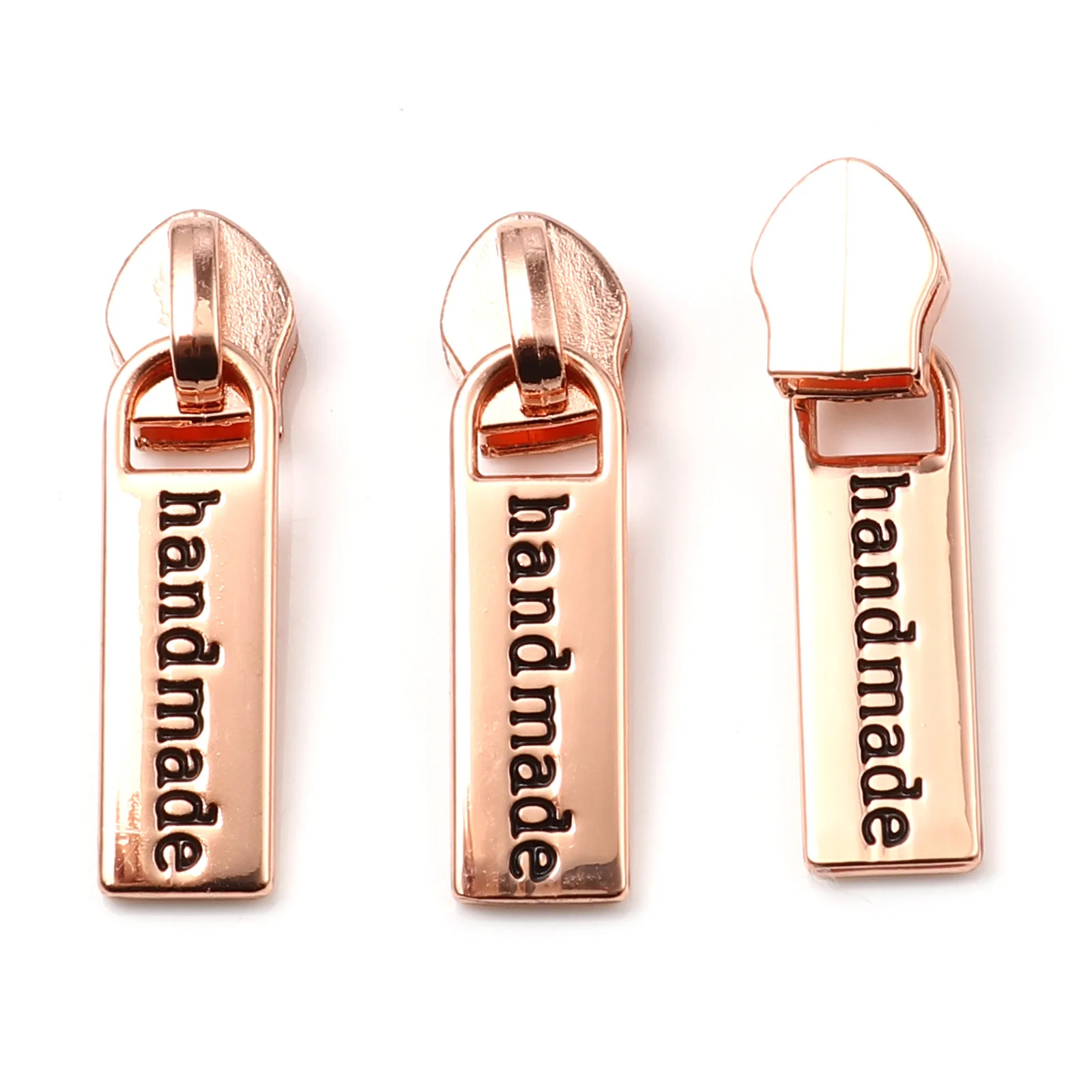 5 PCs 3.7x1cm 나일론 지퍼에 대 한 수 제 지퍼 슬라이더 의류 지퍼 머리 풀러 가방 우편 수리 키트 DIY 바느질 액세서리