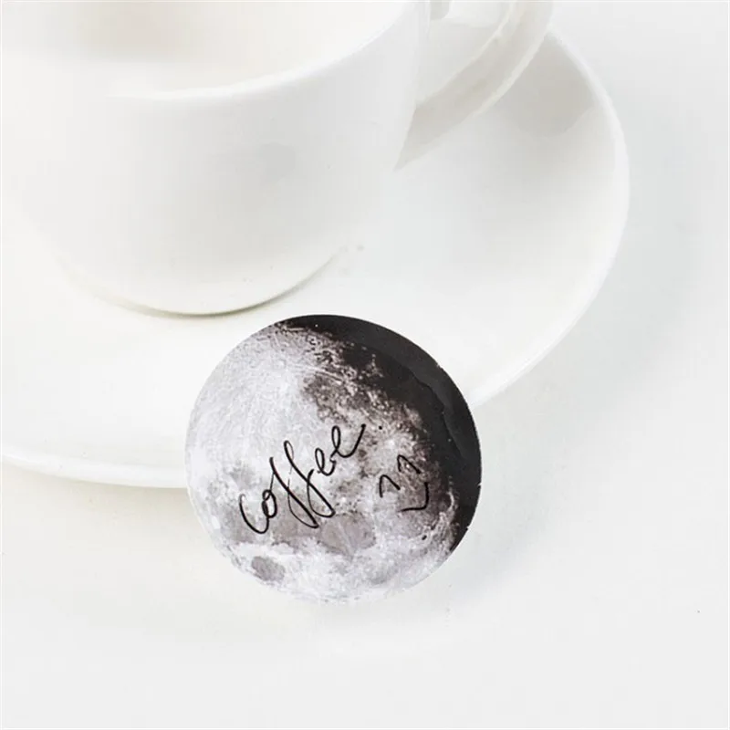 45Pcs//set Creative Moon Mini Paper Sticker Diary Scrapbooking Label Sticker