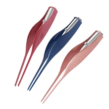 1 шт. светодиодный инструмент для удаления ушных восков из нержавеющей стали, инструмент для удаления ушной пинцет, ложка, воск, кюретка для детей и взрослых(случайный цвет