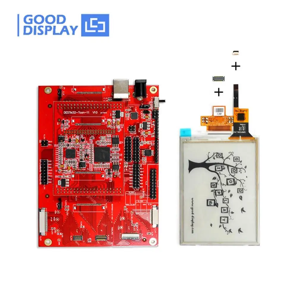 

4.3 inch Parallel interface with touch screen e-ink display with development kit