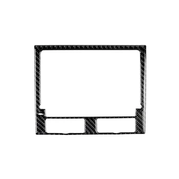 

Interior Navigation Panel Cover Trim Black Decoration Car Carbon Fiber New