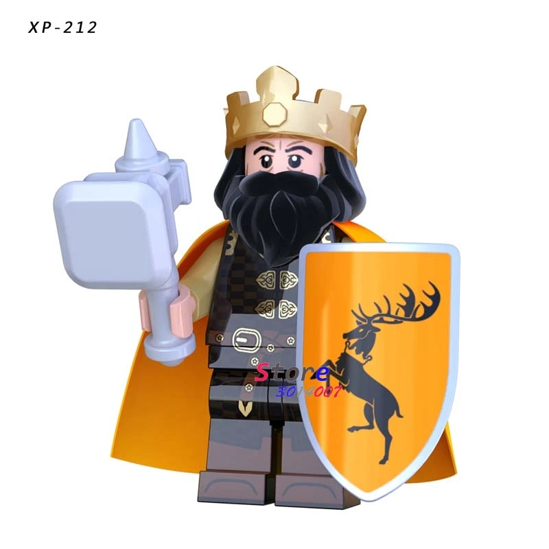 XP212 50 шт. Gondor защита от фонтана меч ланцеры Игра престолов Гендри средневековые лучники серии строительные блоки DIY игрушки для детей - Цвет: XP212