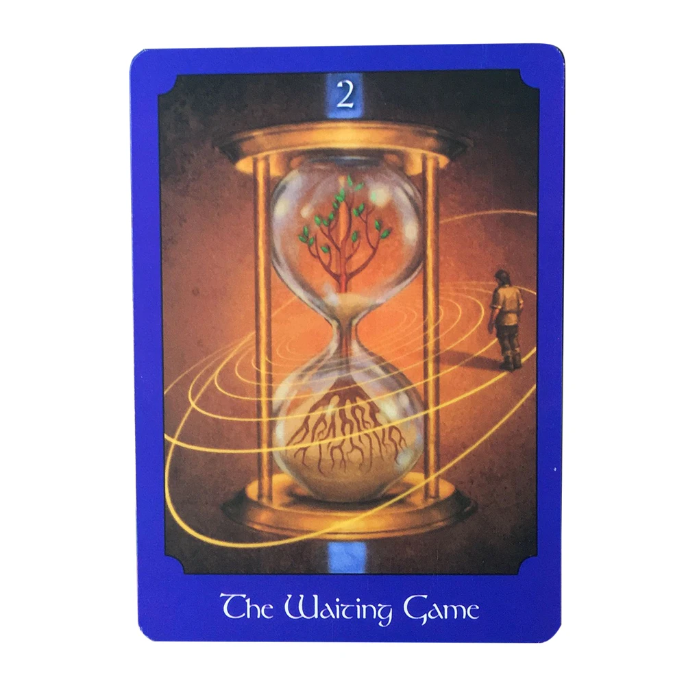 Jogo de Cartas do Oráculo de Tarô Cartas para Adivinhação Full em Inglês Partys com Livro Guia de Pdf Jogo de Tabuleiro de 65 Psídico Entretenimento 5 Brinquedos e hobbies